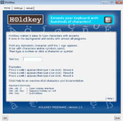 HoldKey Interface