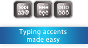 Typing Characters Made Easy!